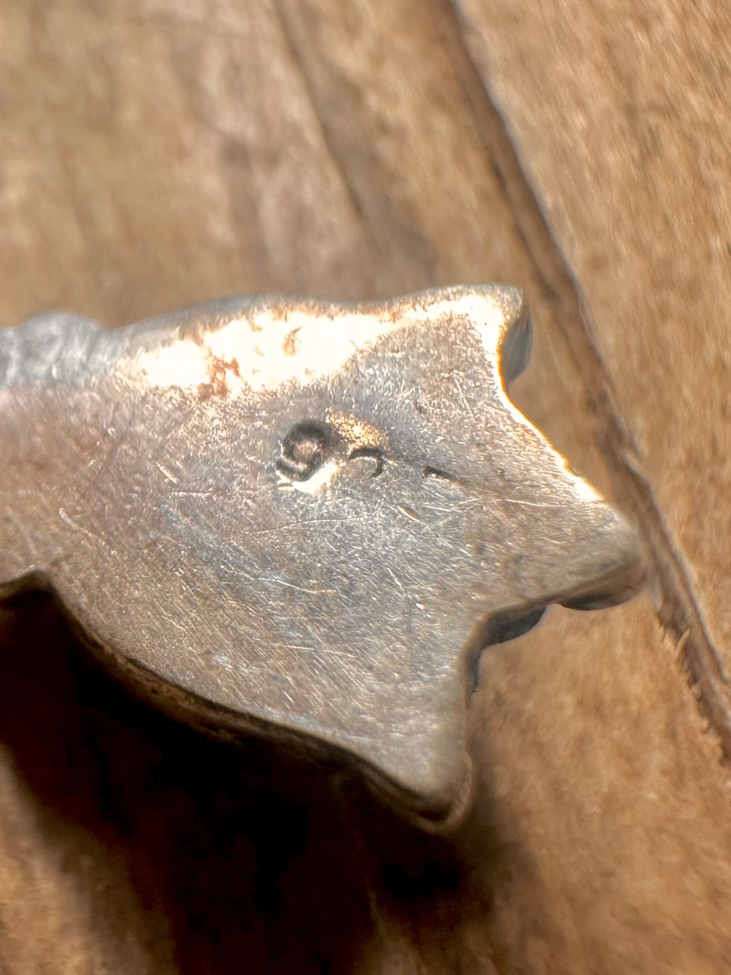 Vintage Garnet Boho 925 Sterling Silver Pendant