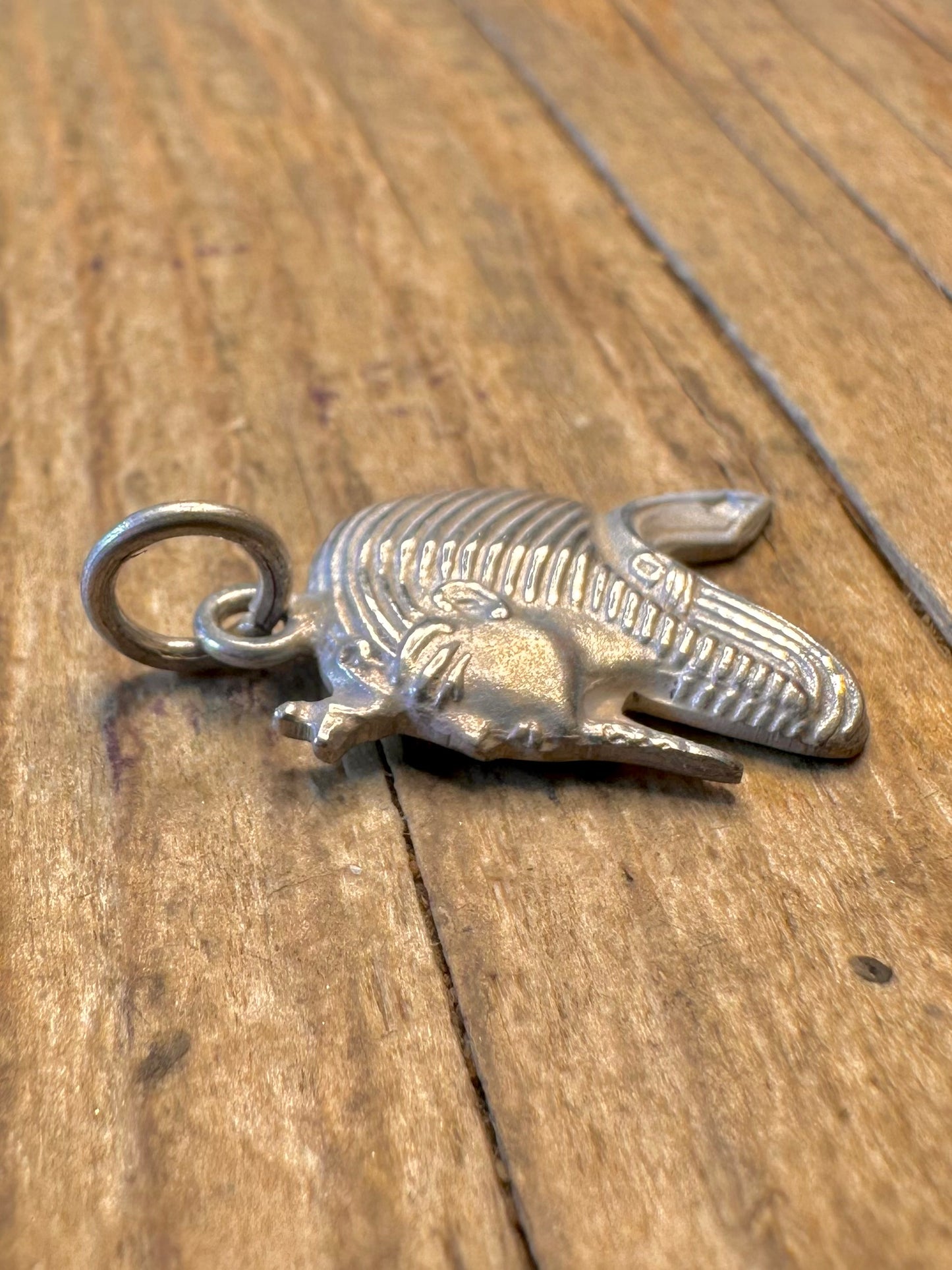 Egyptian Pharaoh Head 925 Sterling Silver Pendant