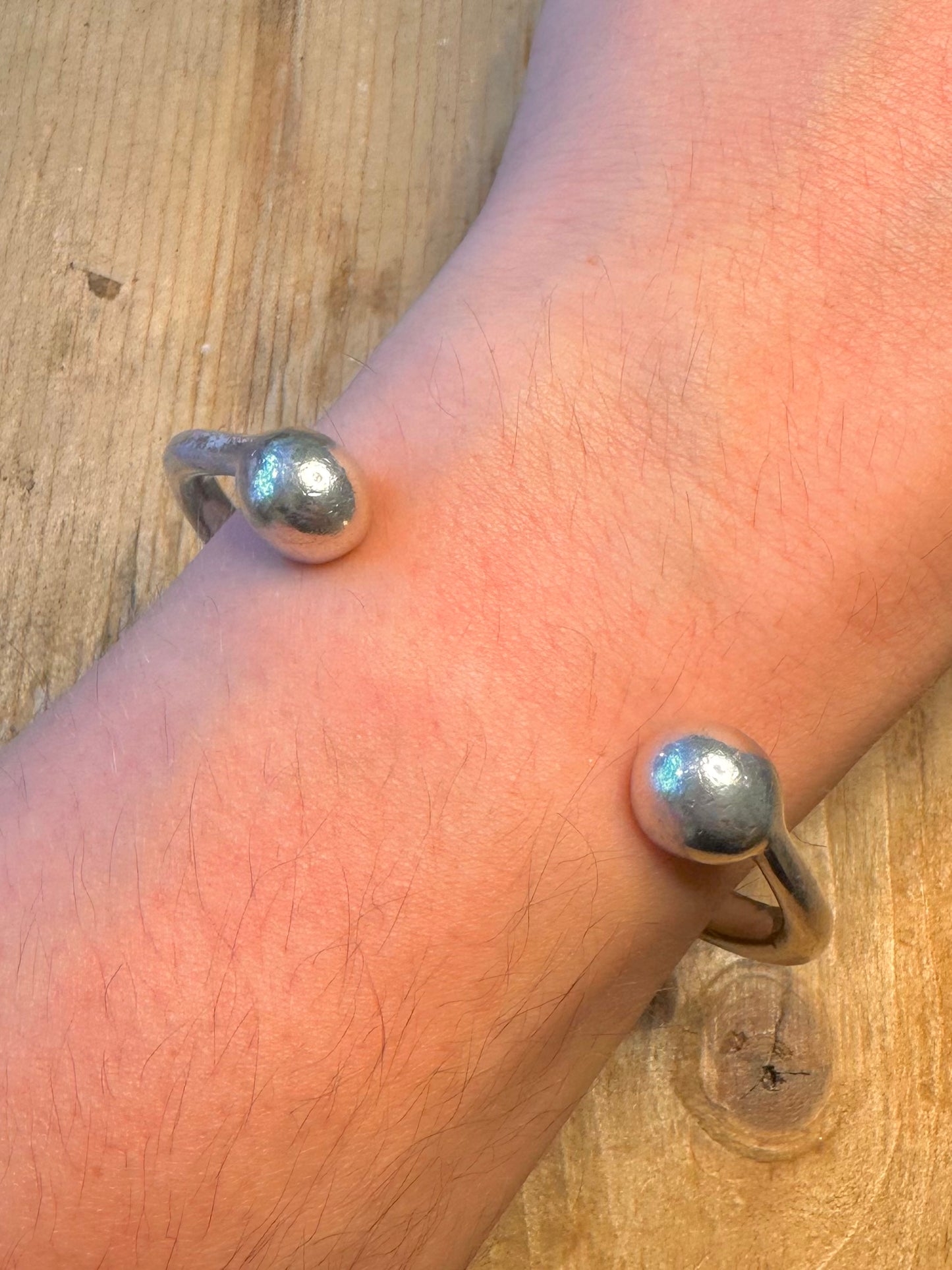 The Great Frog Torque Cuff Solid 925 Sterling Silver Bangle