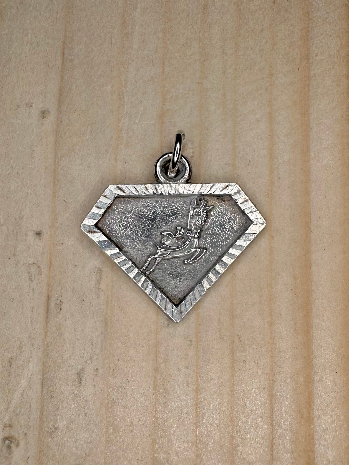Babycham Deer 925 Sterling Silver Pendant