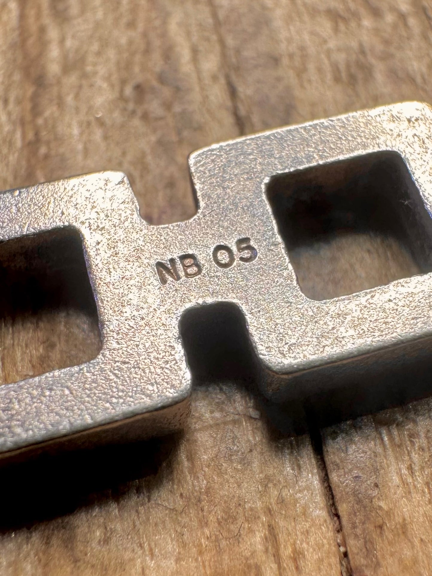 Geometrisches Kreuz Maker NB 05 Finnland 925 Sterlingsilber-Anhänger