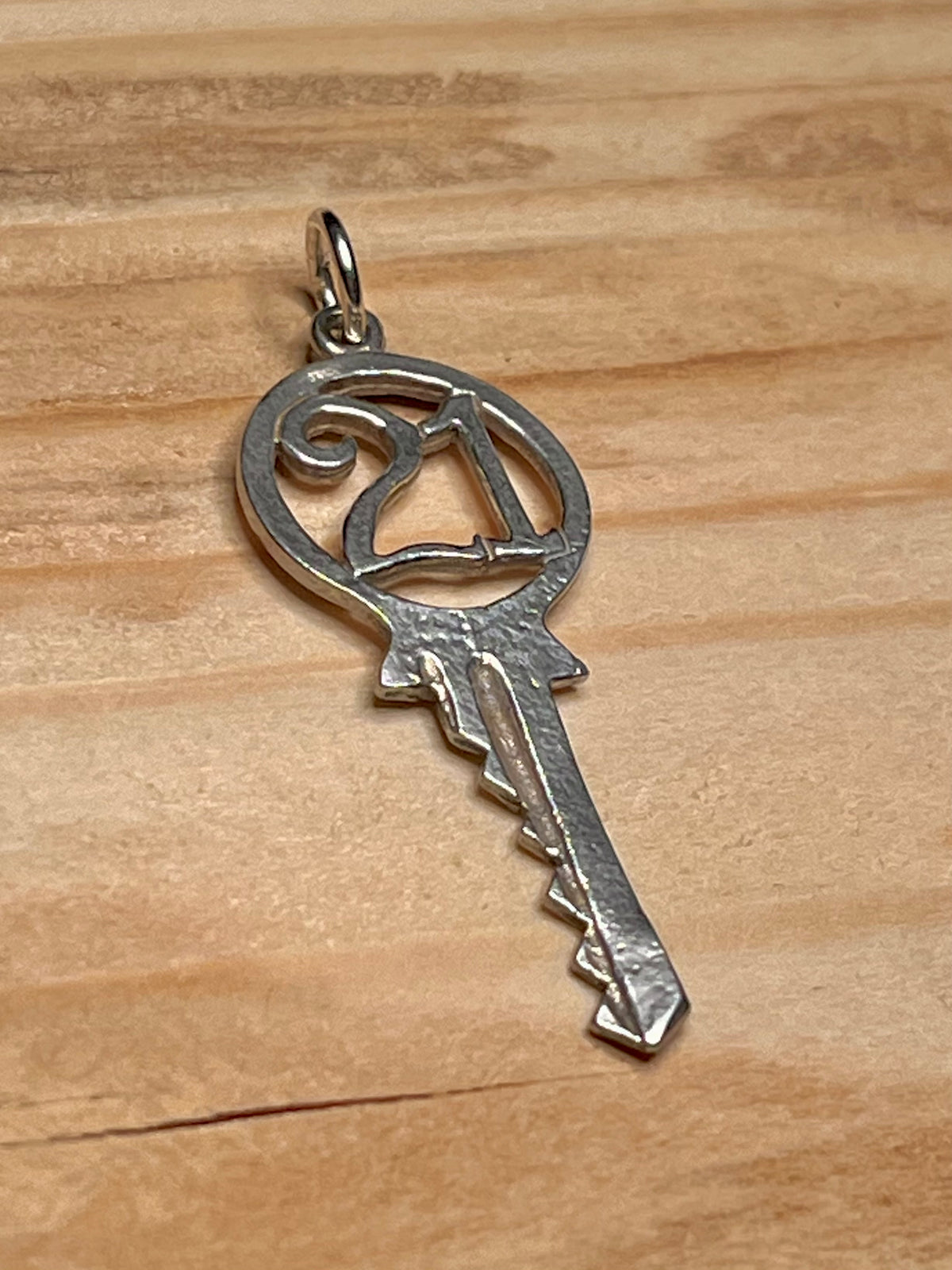21 Key 925 Sterling Silver Pendant