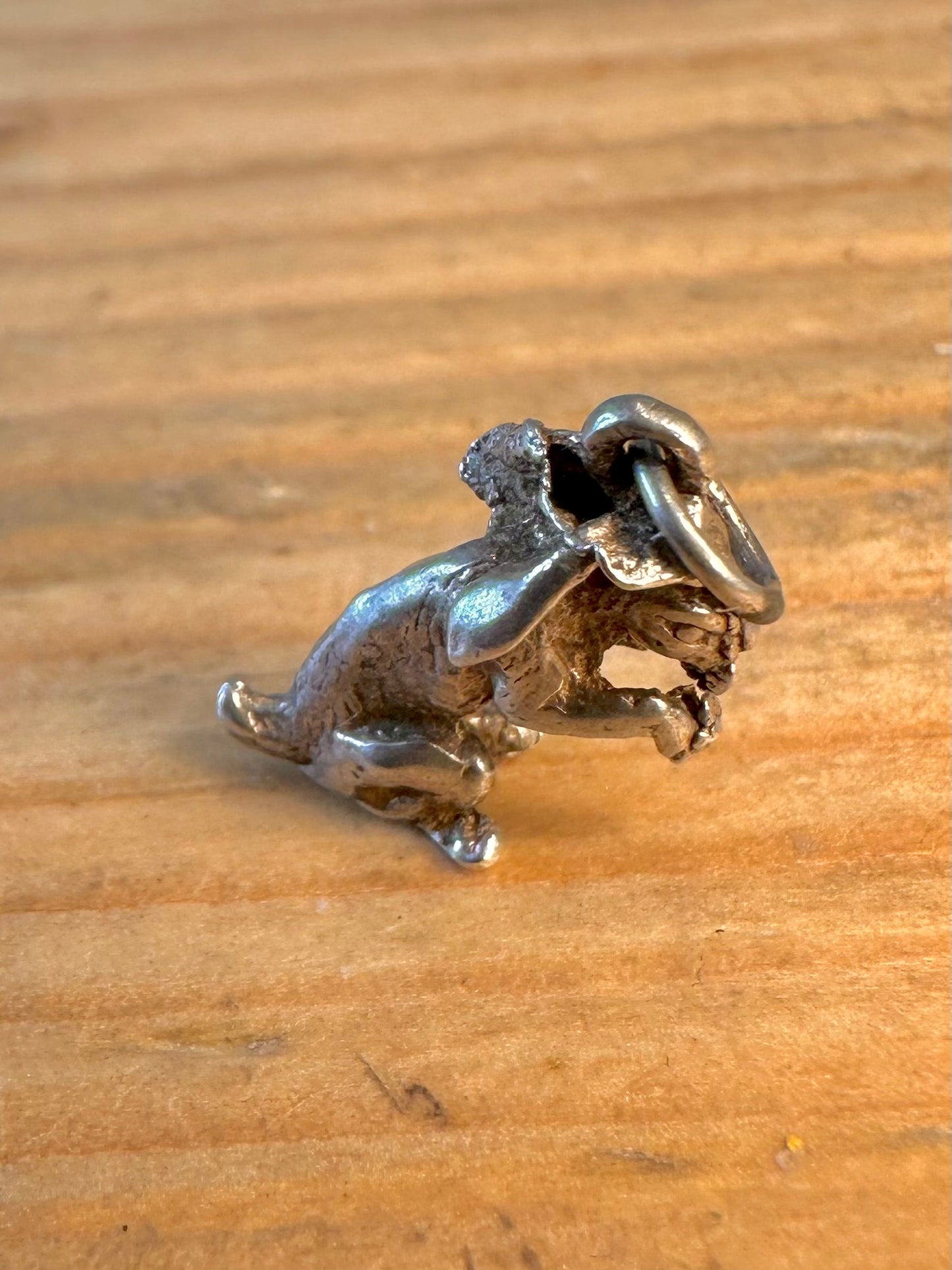 Hare 925 Sterling Silver Charm Pendant