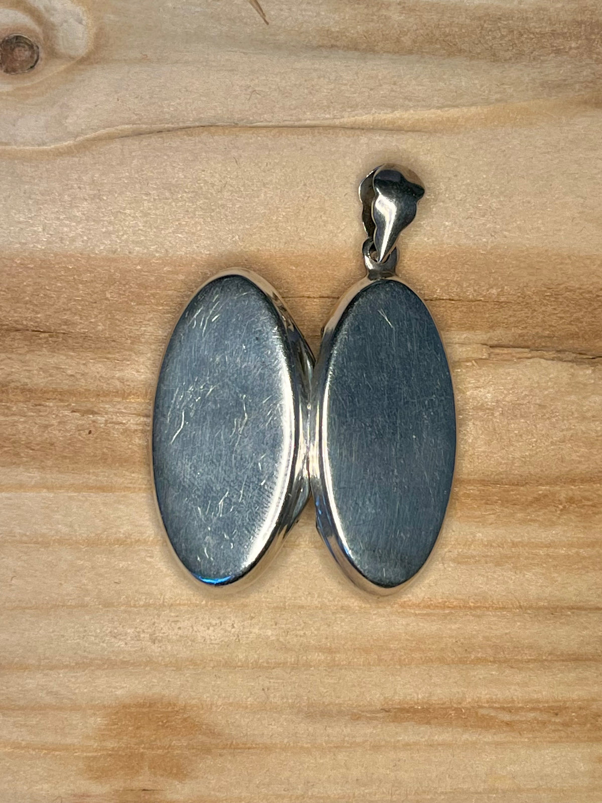 Oval Picture Locket 925 Sterling Silver Pendant