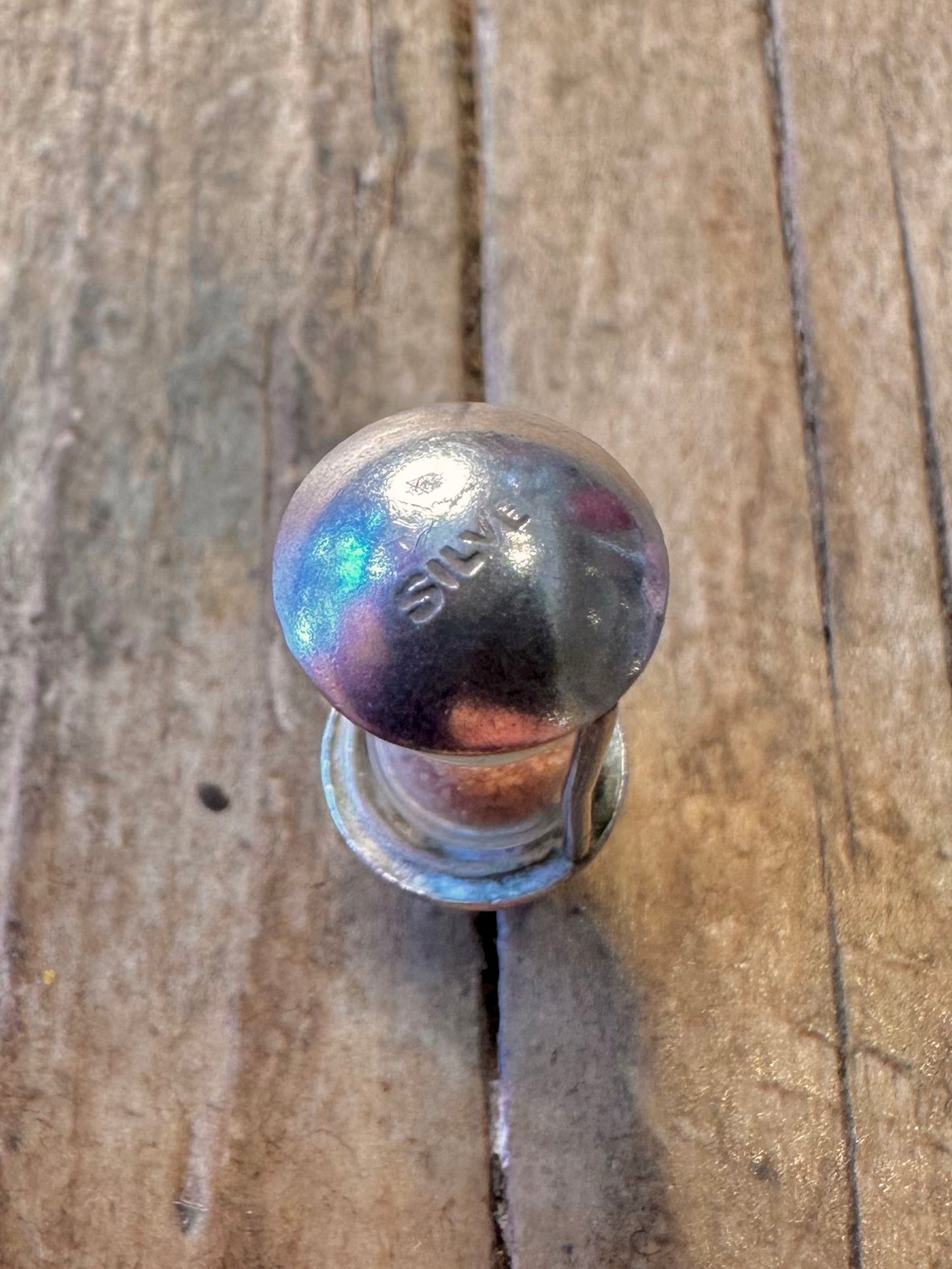Hour Glass 925 Sterling Silver Charm Pendant