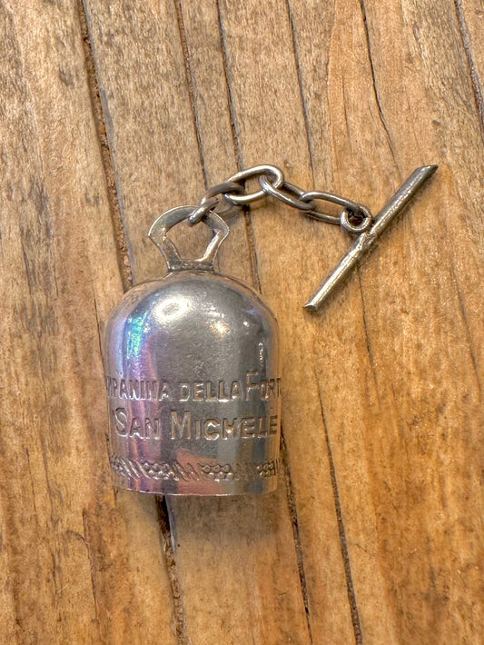 Campanina della Fortuna Lucky Bell of San Michele Capri 800 Silver Charm Pendant