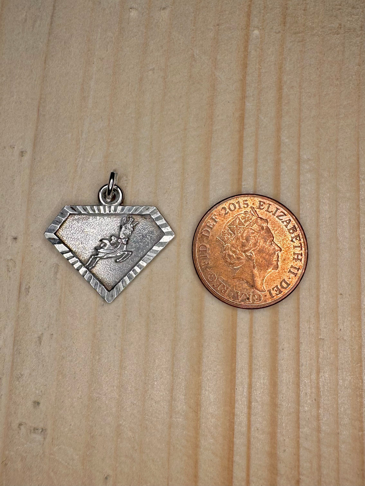 Babycham Deer 925 Sterling Silver Pendant