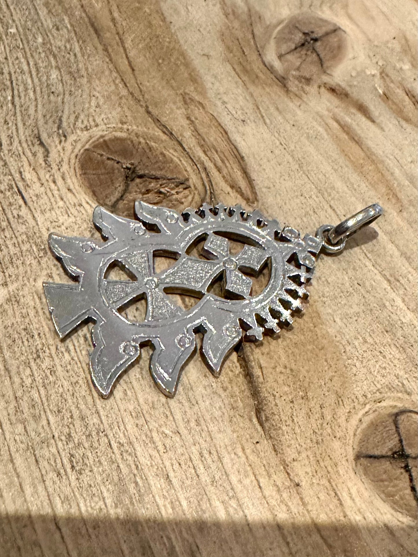 Vintage Ethiopian Cross 800 Silver Pendant