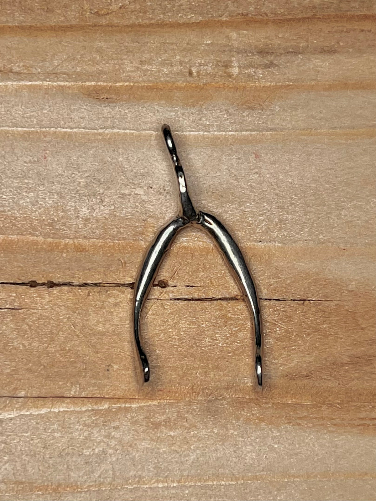 Wish Bone 925 Sterling Silver Pendant