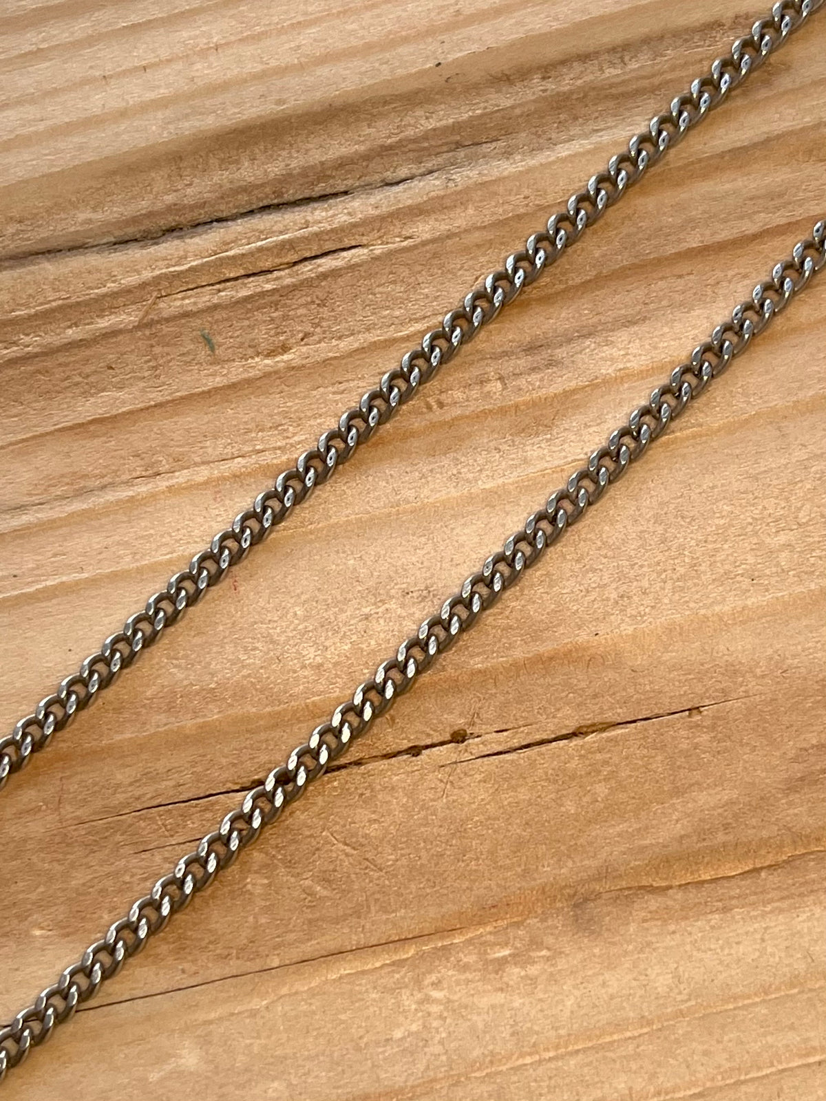 Close Link Curb Chain 925 Sterling Silver 23.5 Inch Necklace