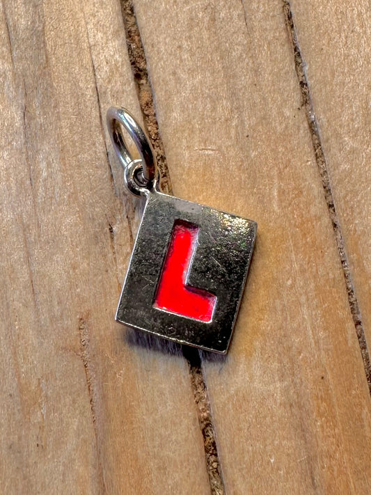 Vintage Learn L 925 Silver Pendant