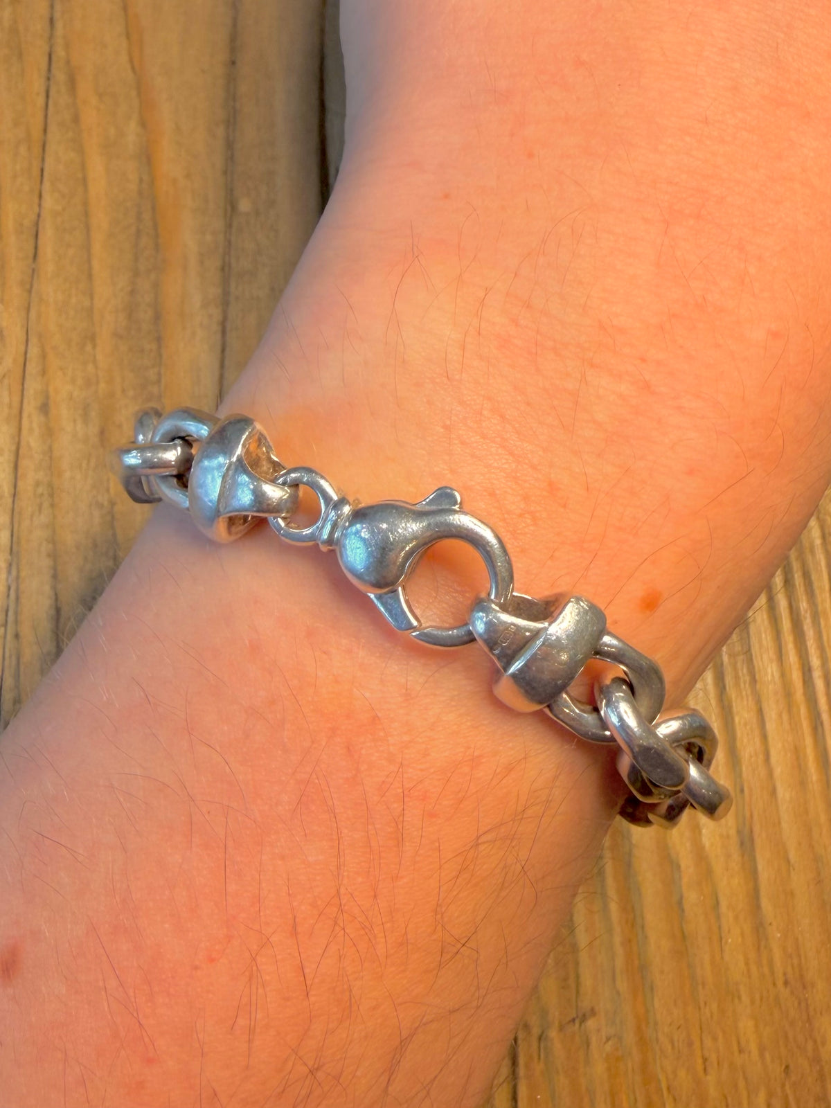 Chunky Cable Chain 925 Sterling Silver 7.5 inch Bracelet