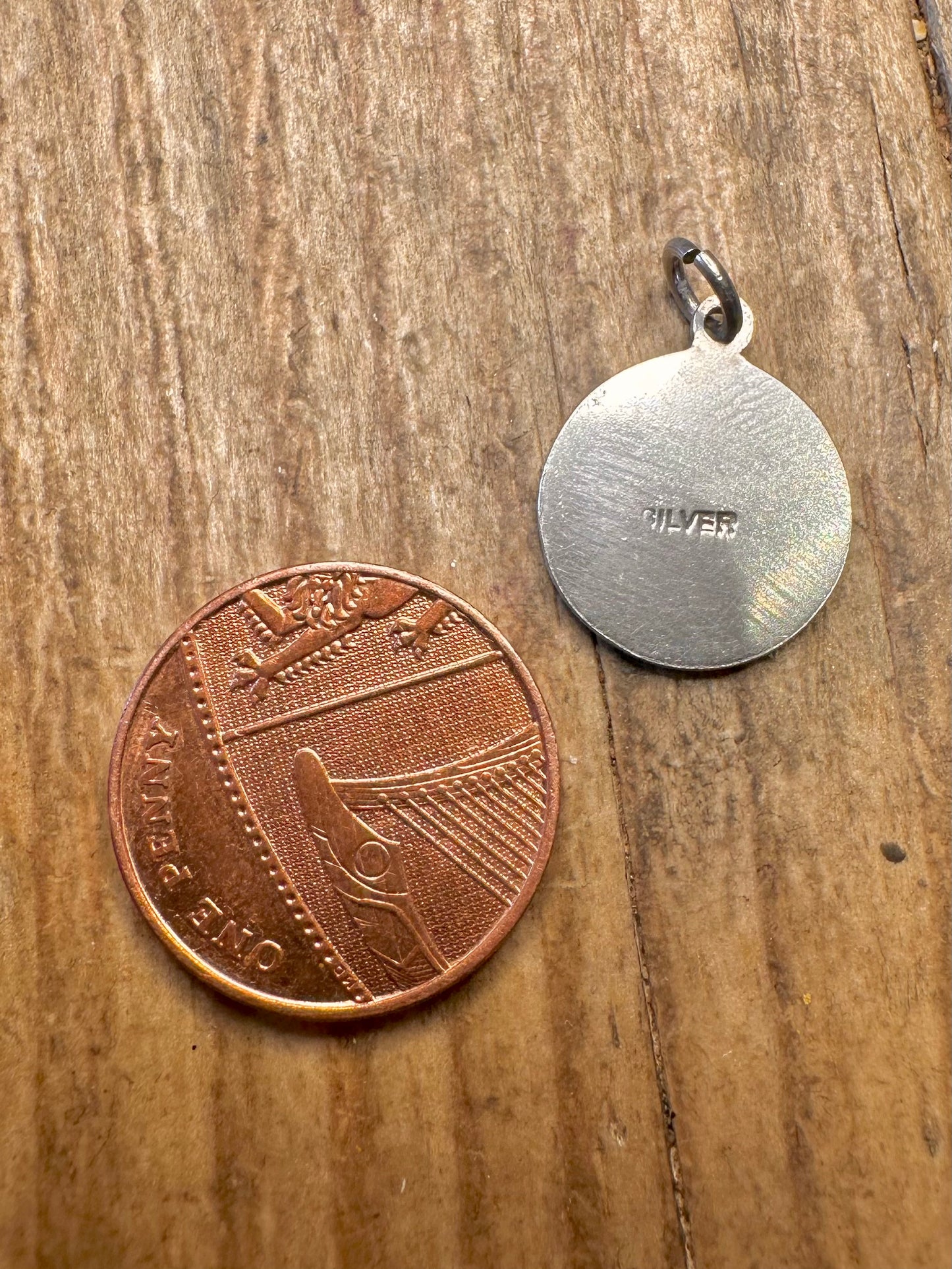 Gemini Sternzeichenkreis 925 Sterling Silber Anhänger