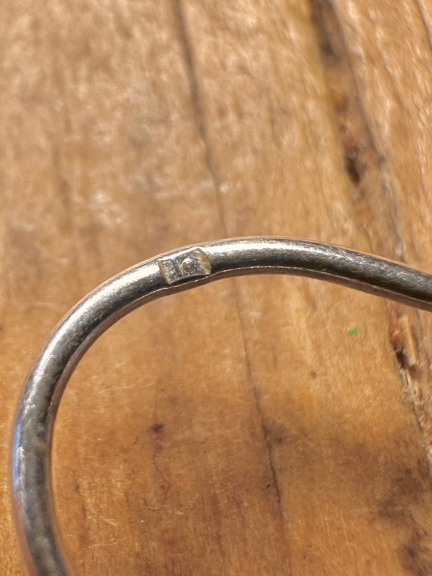 Modernist Oval Cut Cubic Zirconia 925 Sterling Silver Earrings