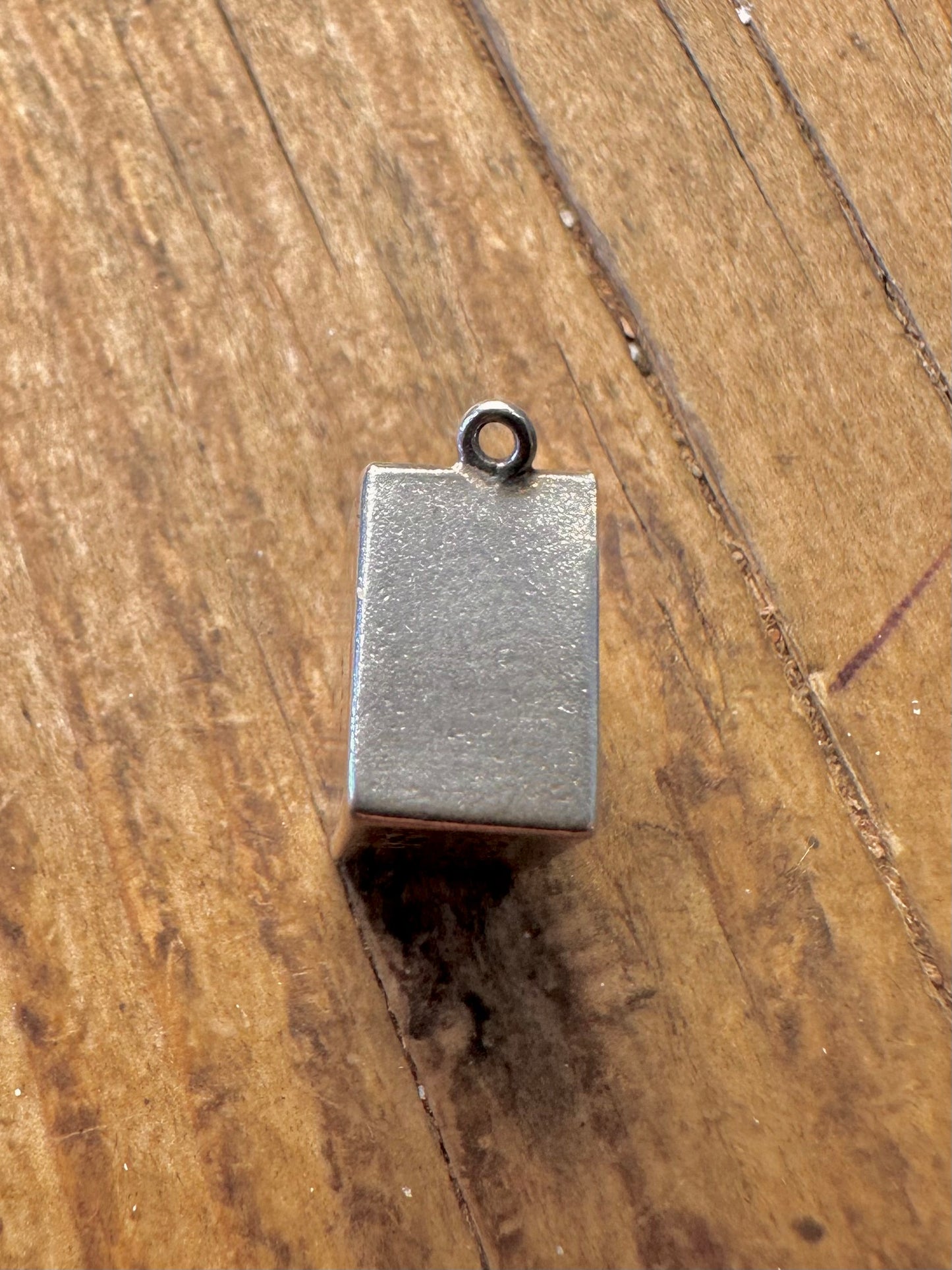 British Pound Note In Emergency Break Glass 925 Sterling Silver Charm Pendant
