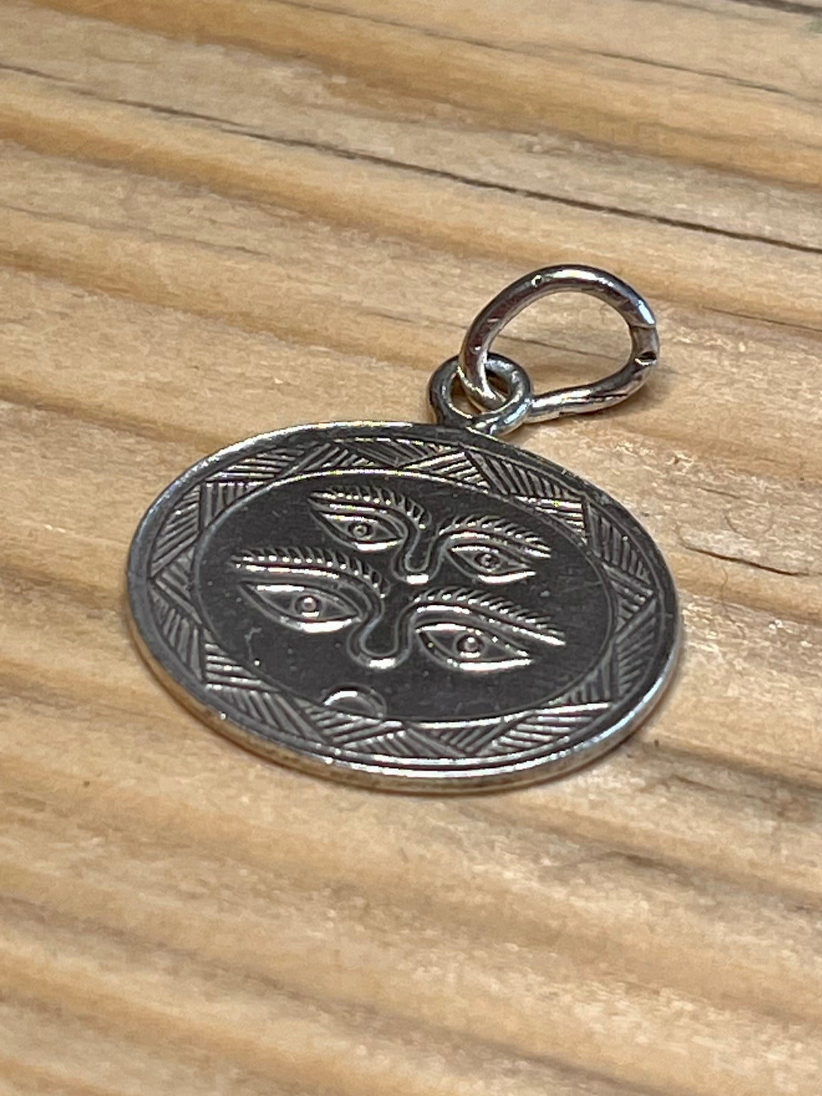 Four Eyes Protection 925 Sterling Silver Pendant