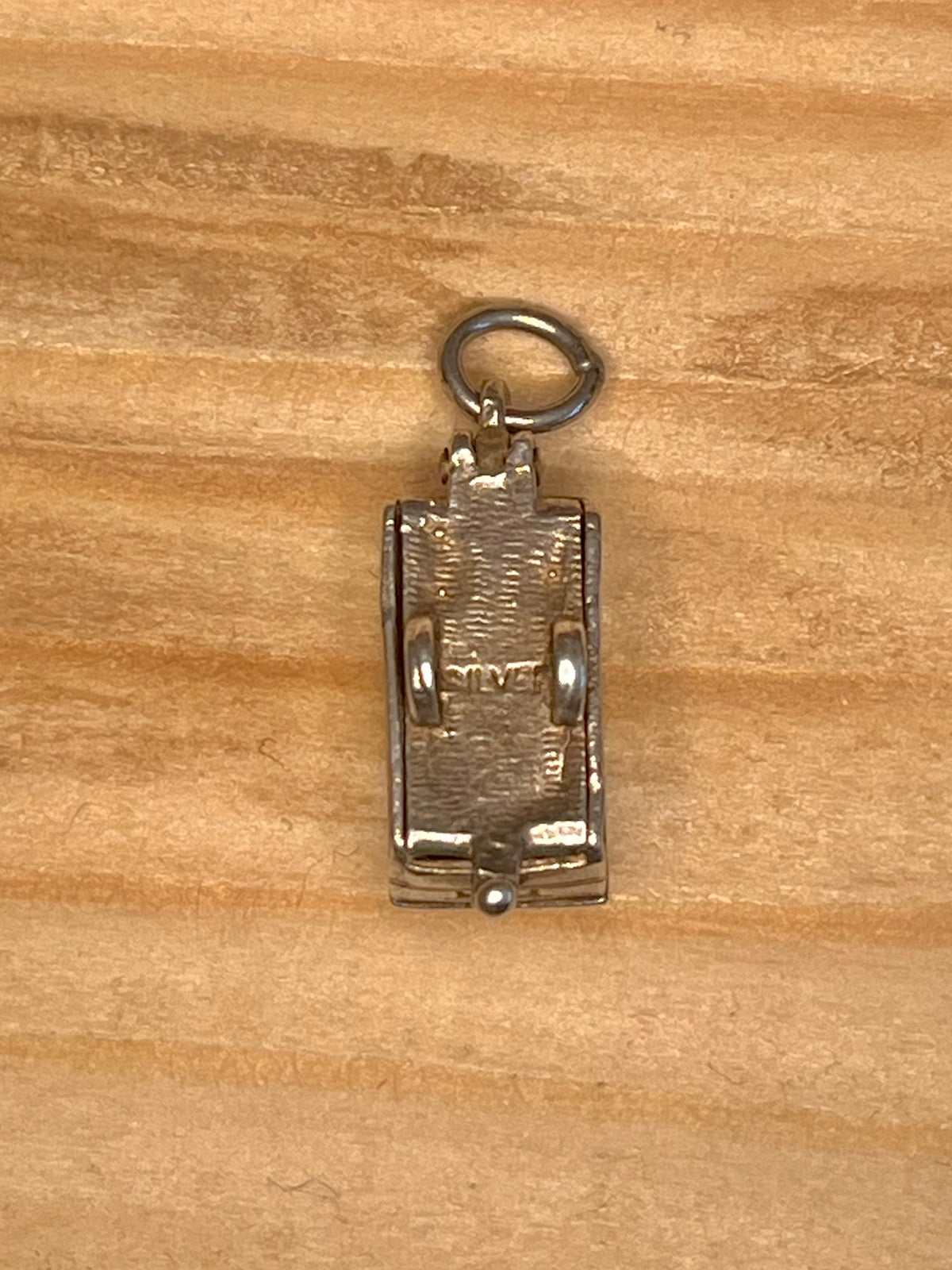 Small Caravan Articulated 925 Sterling Silver Pendant