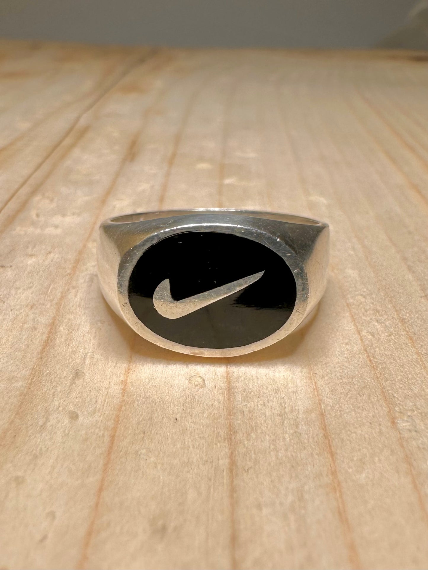 Nike Signet 925 Sterling Silver Size X1/2 Ring