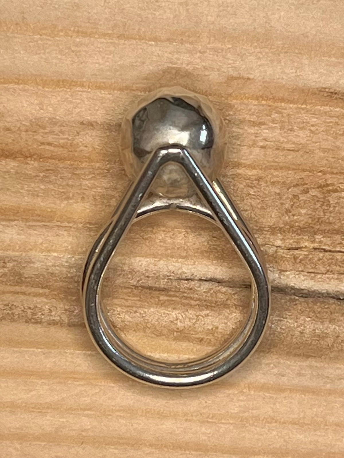Geometric Sphere Multi Band 925 Sterling Silver Size M1/2 Ring