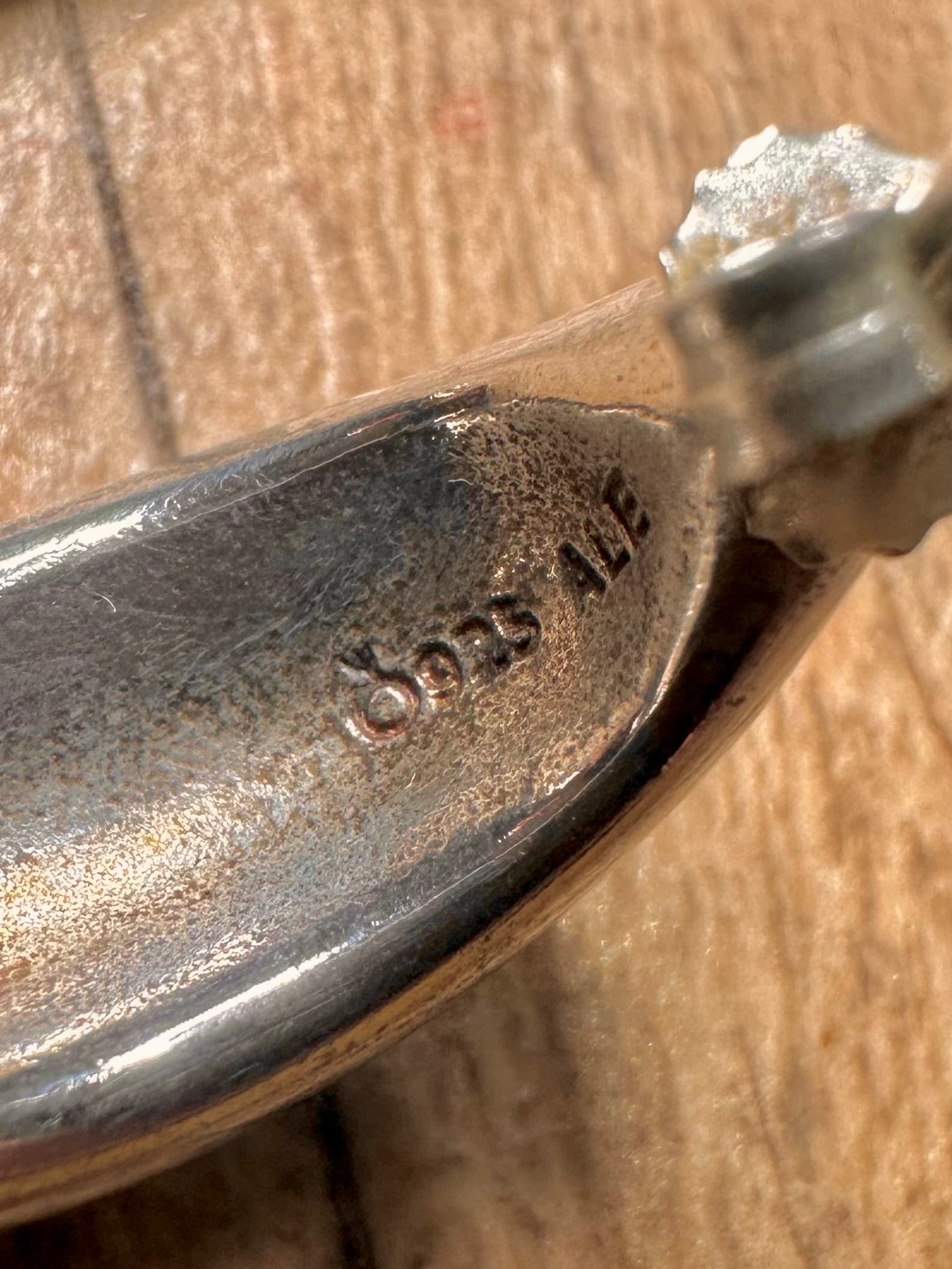 Pandora Chunky Half Hoops 925 Sterling Silver Earrings