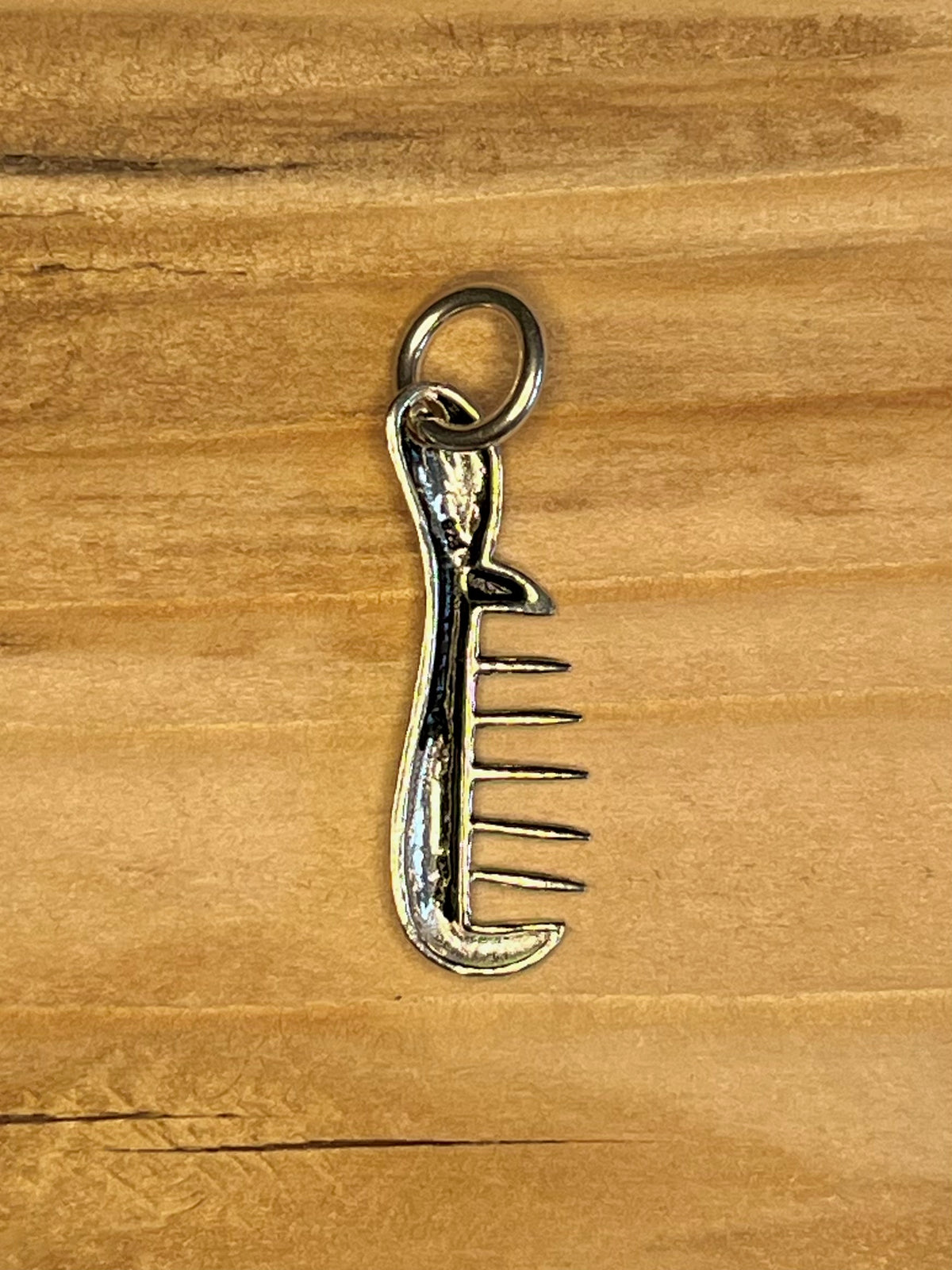 Small Comb 925 Sterling Silver Pendant