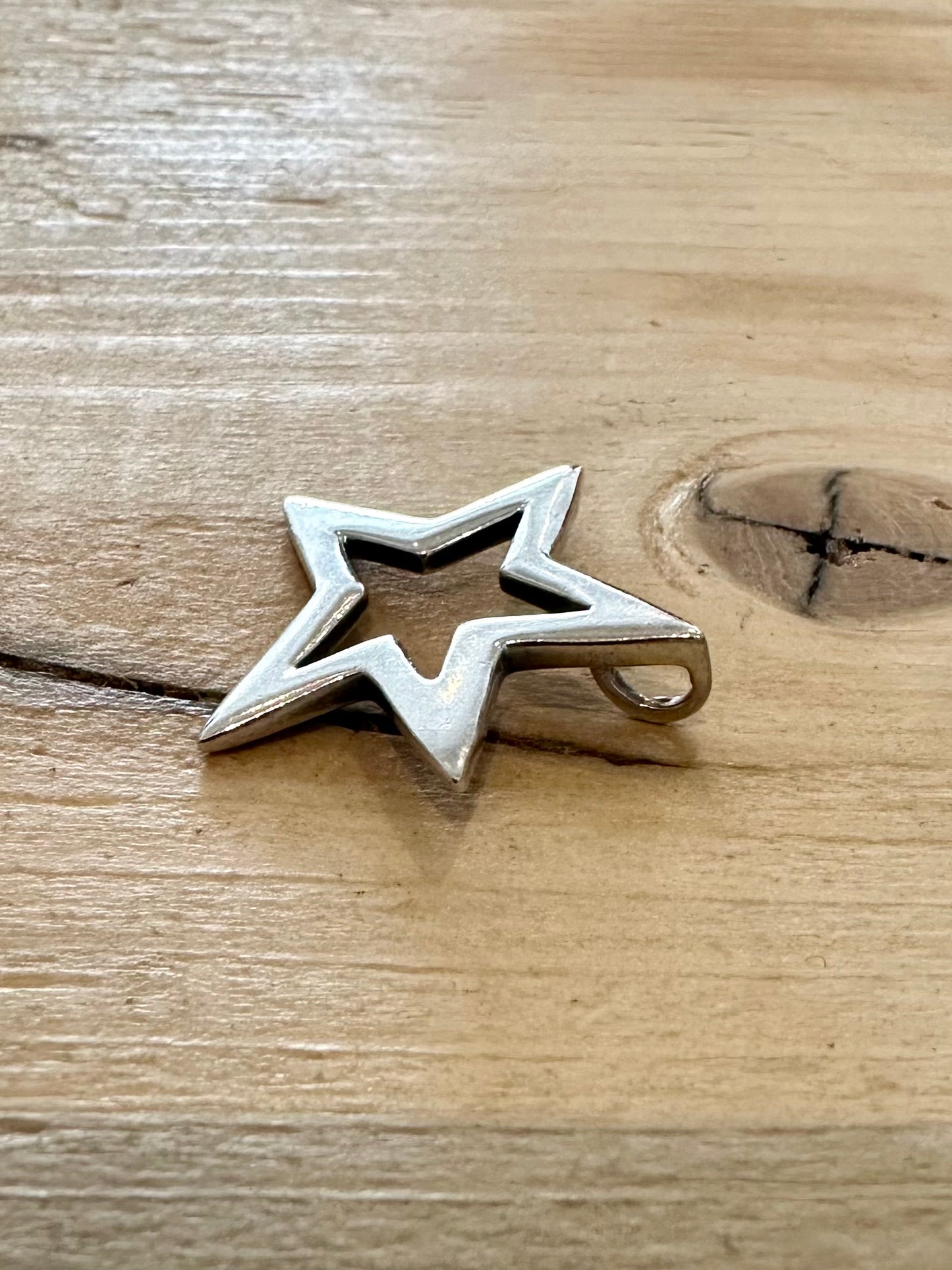 Abstract Star 925 Silver Pendant