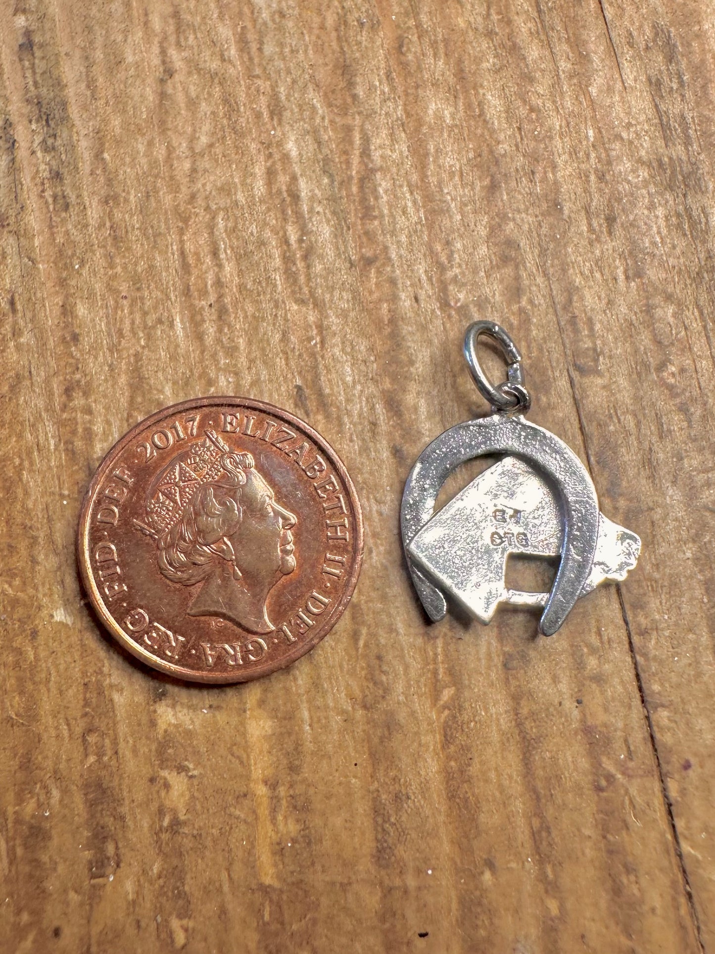 Horse Shoe 925 Sterling Silver Pendant