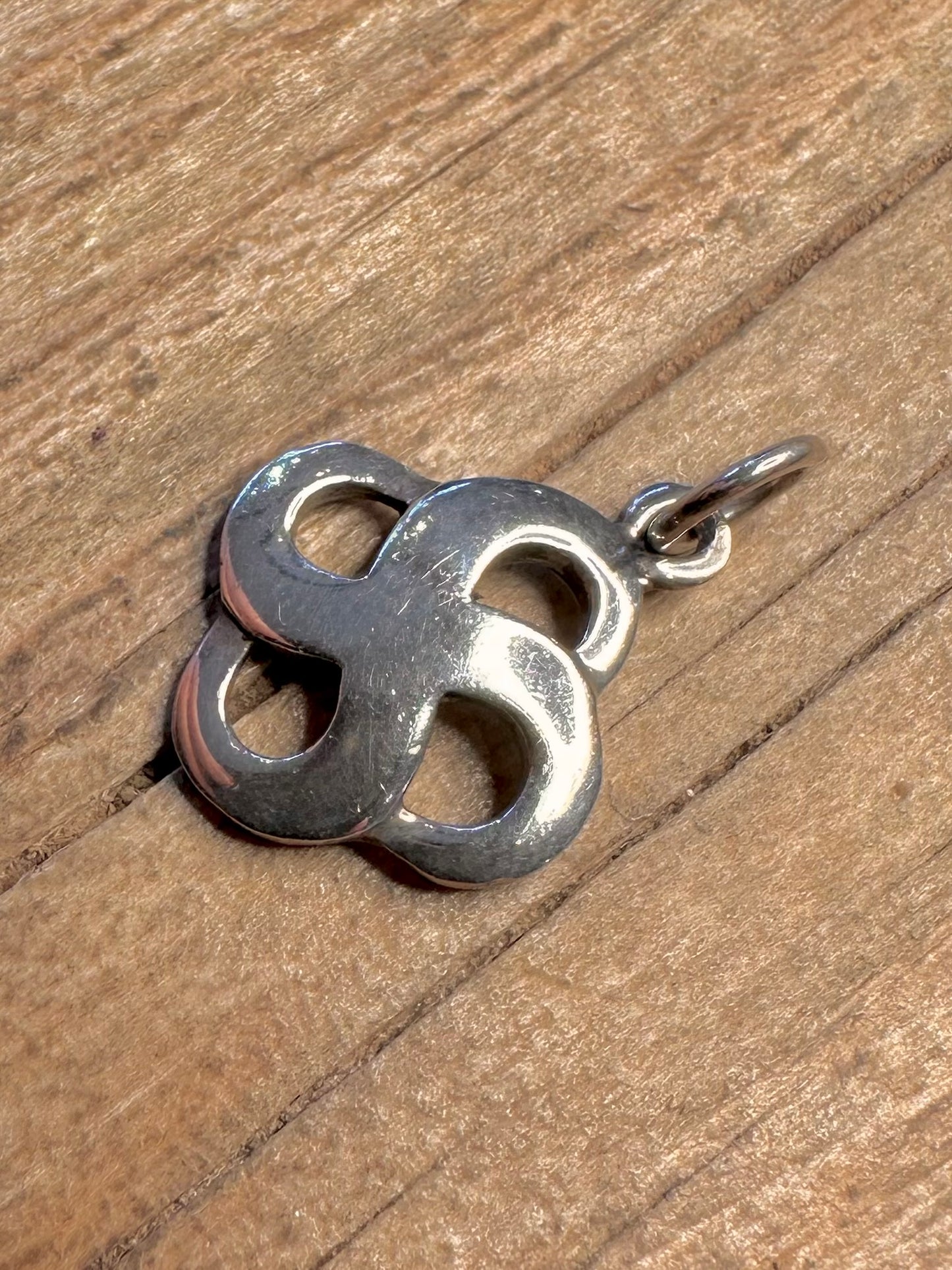 Vintage Keltischer Knoten Anhänger aus 925er Sterlingsilber