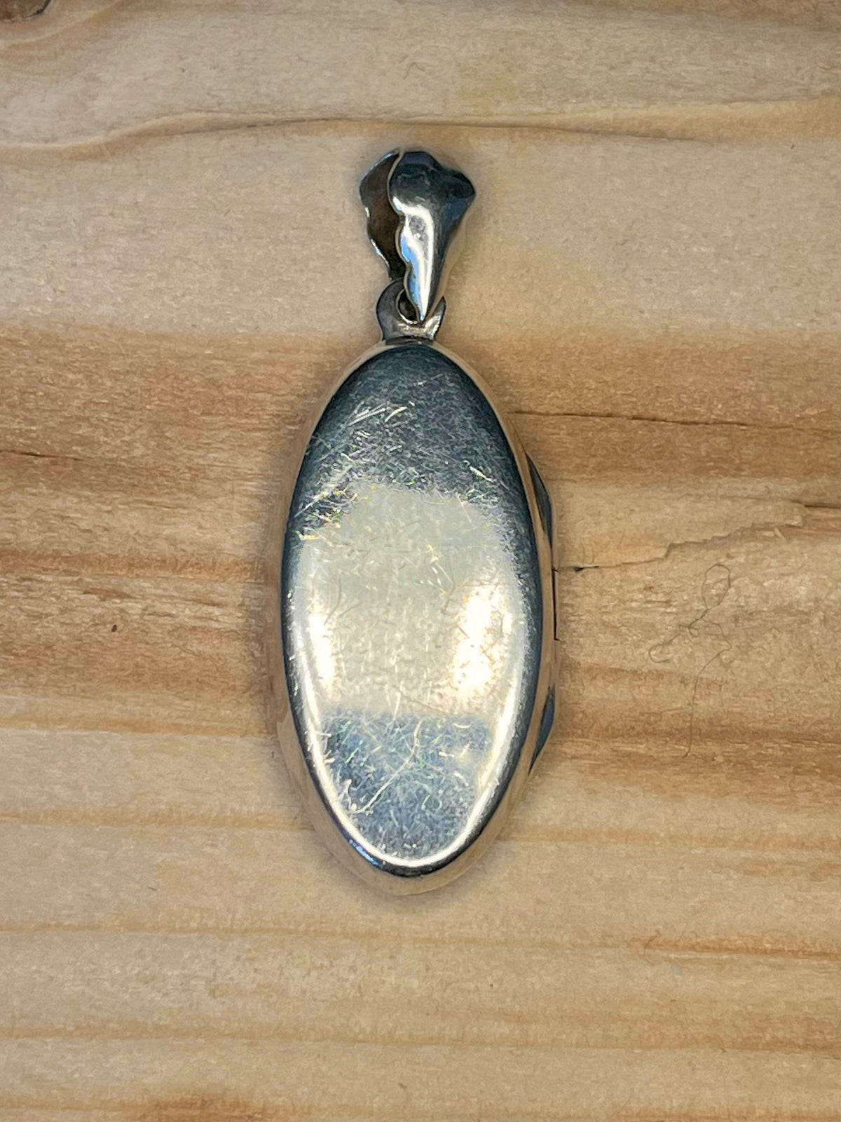 Oval Picture Locket 925 Sterling Silver Pendant