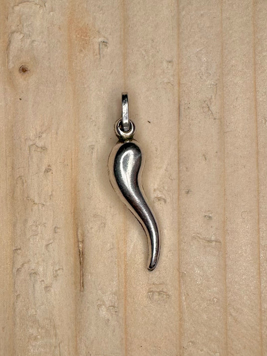 Chilli Pepper 925 Sterling Silver Pendant