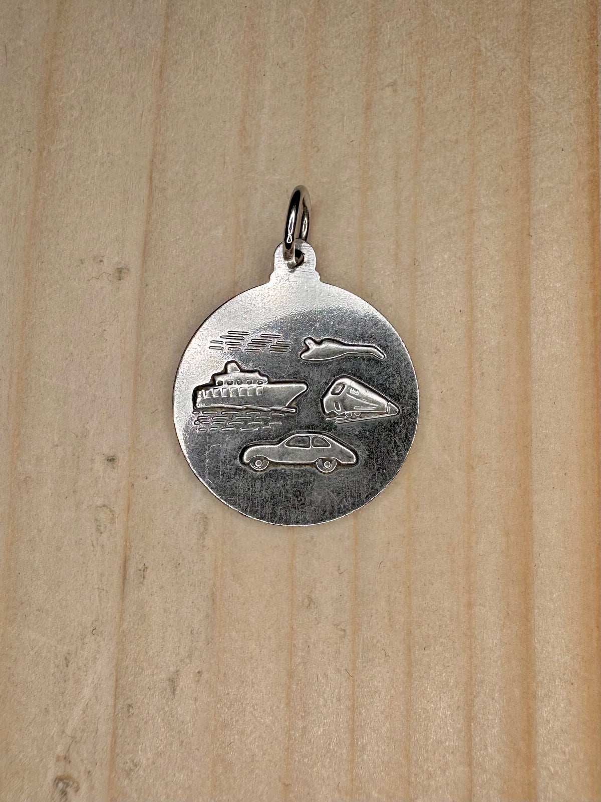 St. Christopher 925 Sterling Silver Pendant