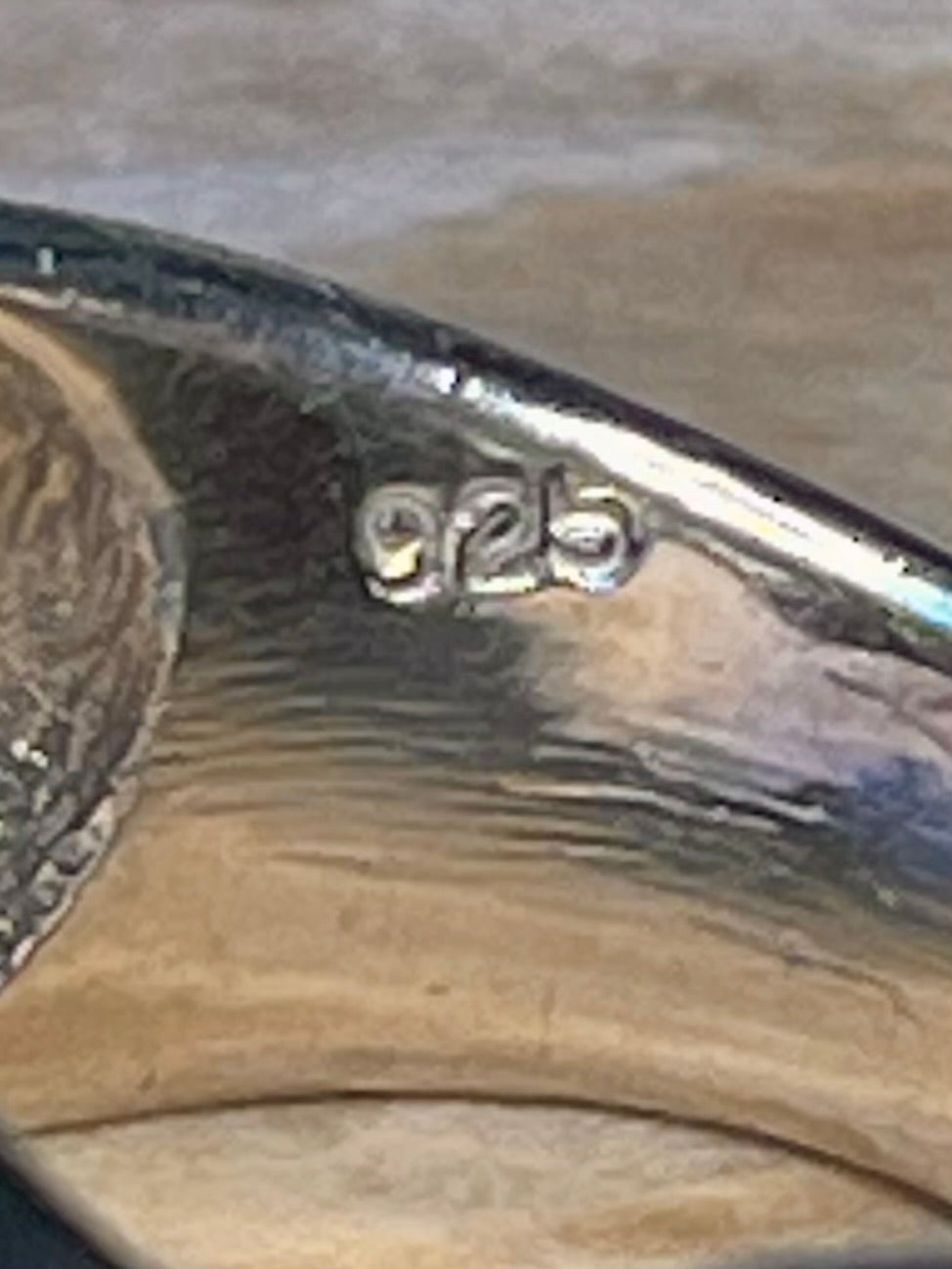 Mother Of Pearl 925 Sterling Silver Size N Ring