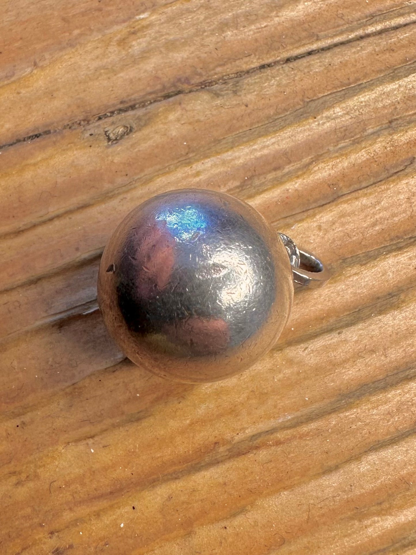 Ball Solid 925 Sterling Silver Pendant