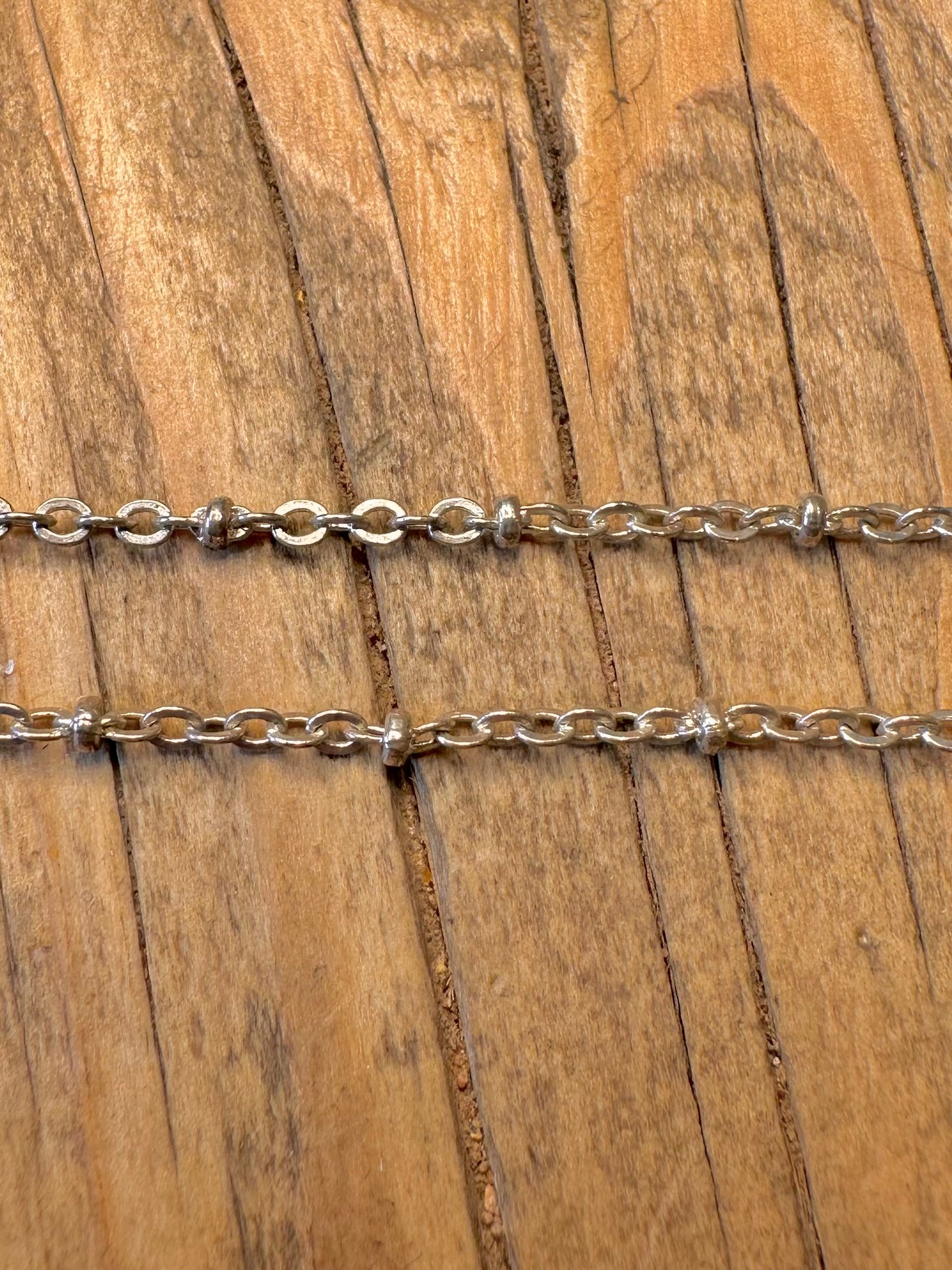 Einzigartige Kabelketten- und Onyx-Halbmond-Tribal-Halskette aus 925er Sterlingsilber, 40 bis 45 cm