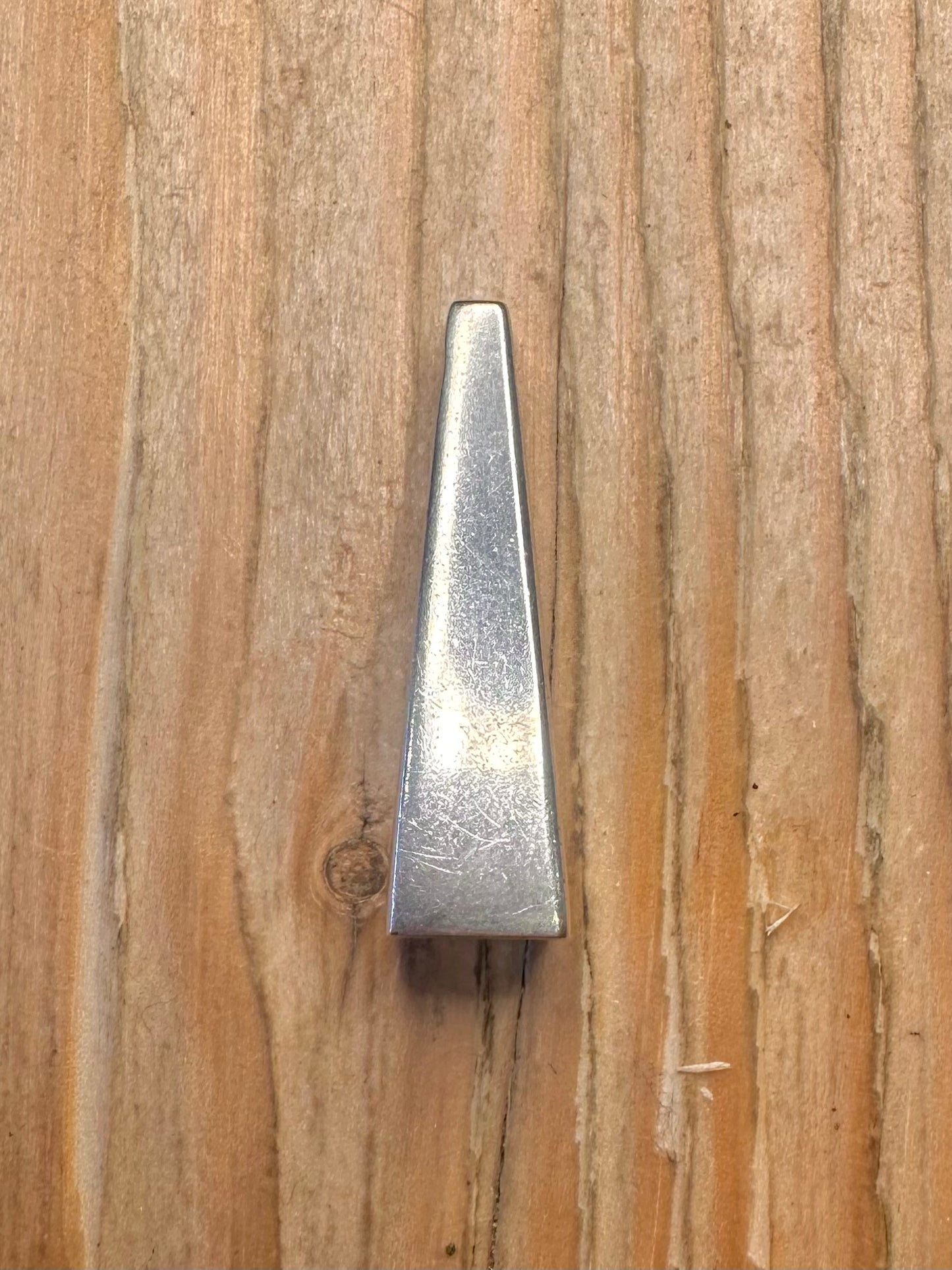Moderner abstrakter Bar-Anhänger aus 925er Sterlingsilber