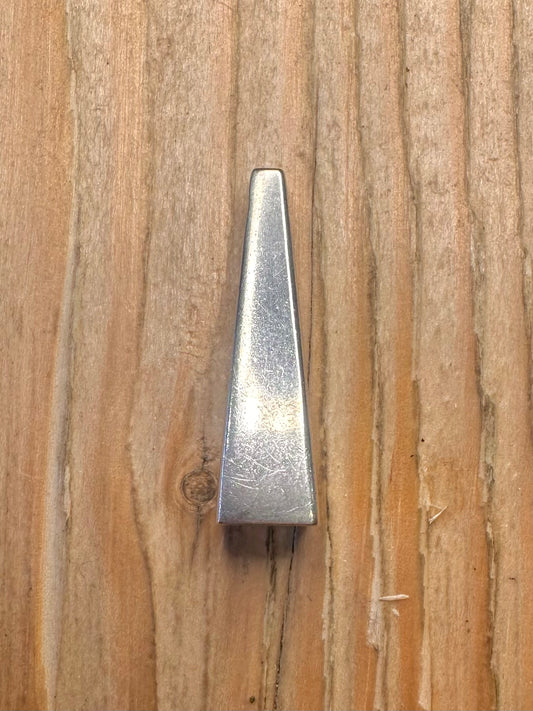 Moderner abstrakter Bar-Anhänger aus 925er Sterlingsilber