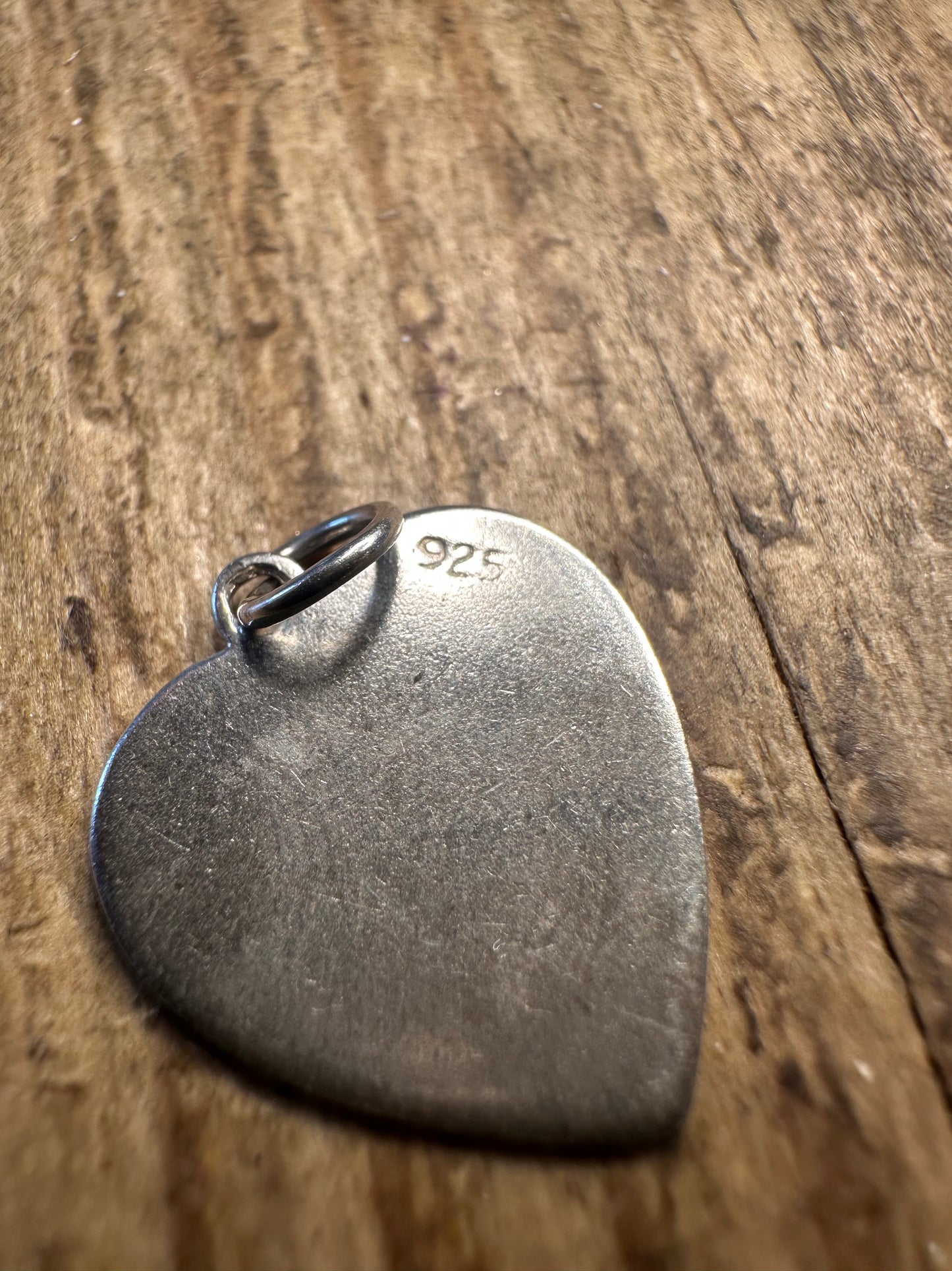 Herz-Anhänger aus 925er Sterlingsilber mit Gravur