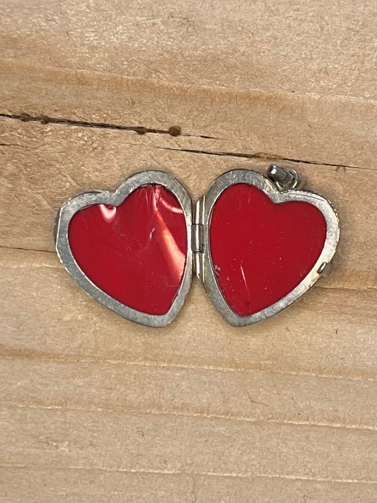 Embellished Heart Locket 925 Sterling Silver Pendant