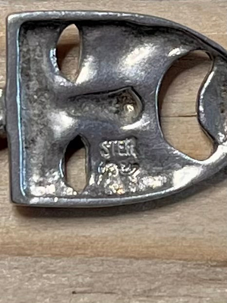 Theatre Mask 925 Sterling Silver Pendant