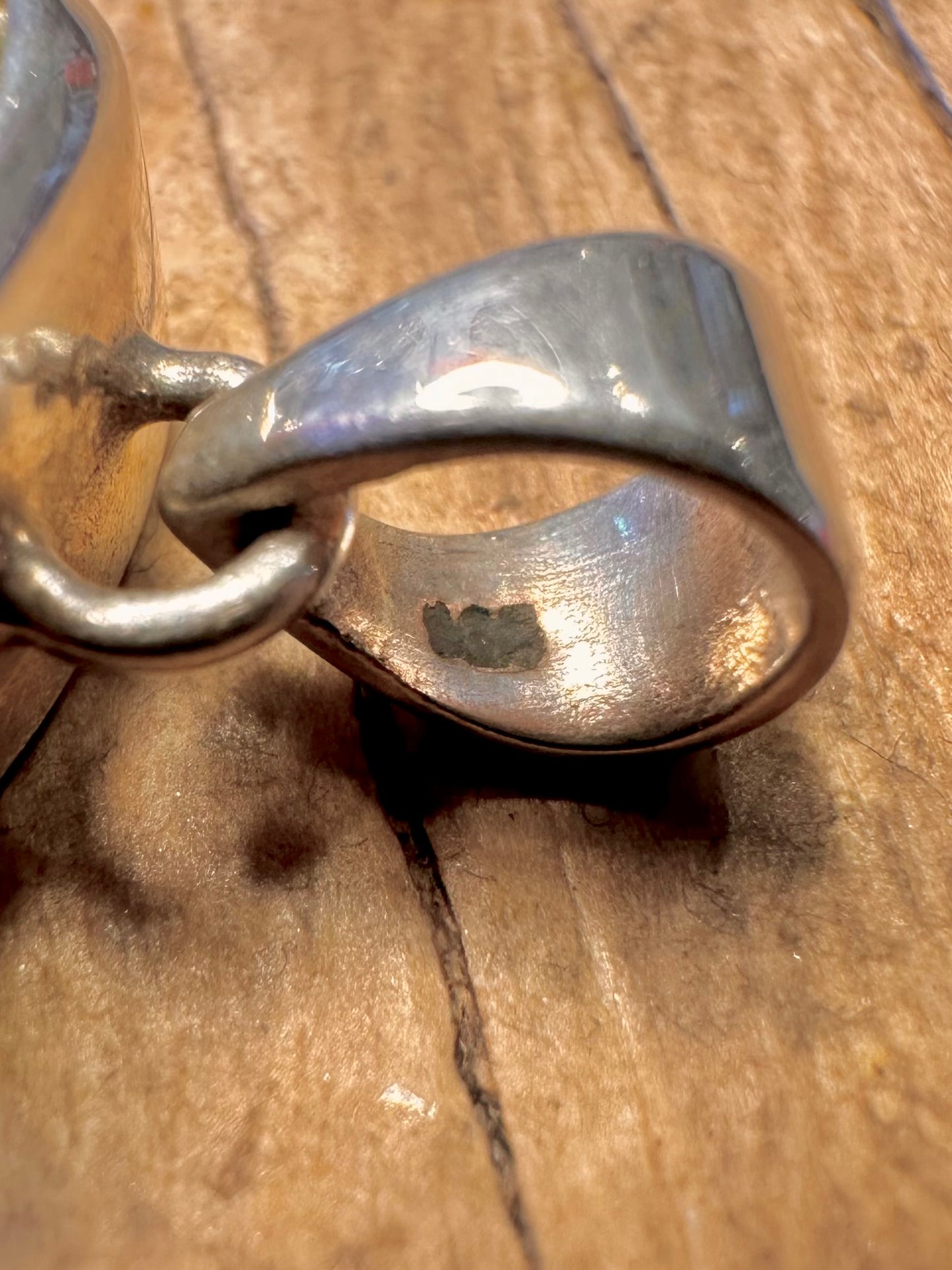 Grüner Amethyst facettiert dreieckig 925 Sterlingsilber-Anhänger