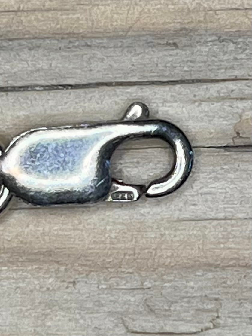 Heavy Belcher Chain 925 Sterling Silver 22 inch Necklacee