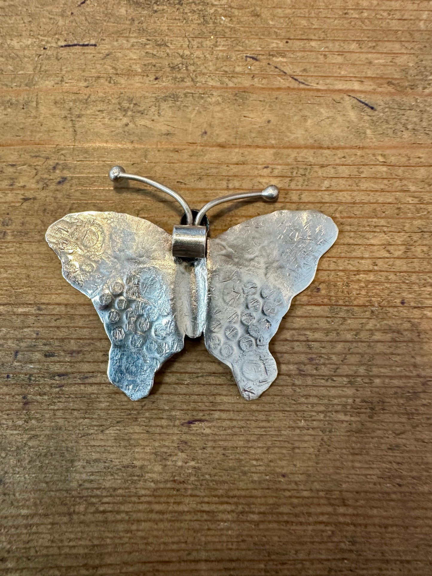 Handmade Butterfly 925 Silver Pendant