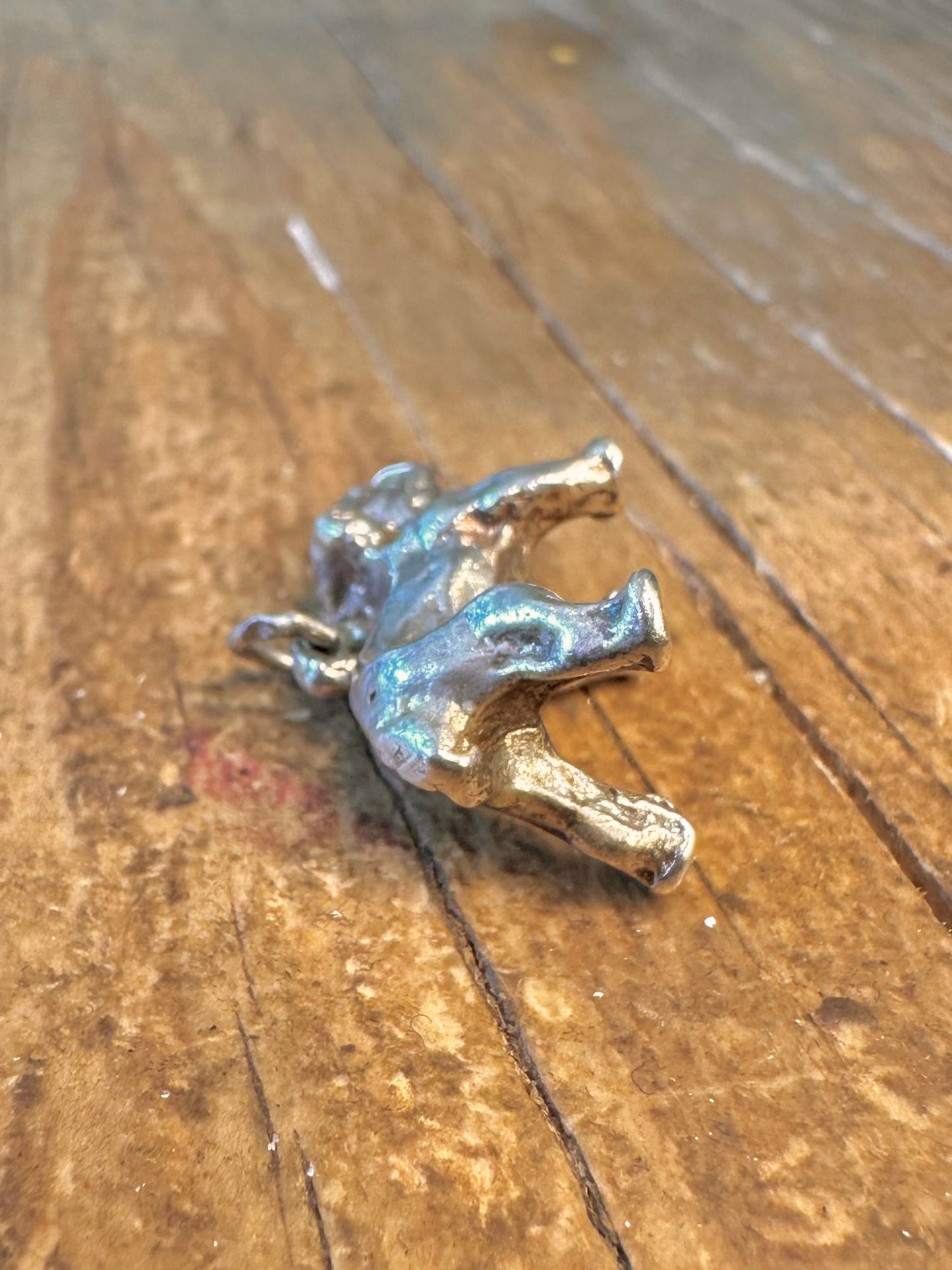 Bulldog Solid 925 Sterling Silver Charm Pendant