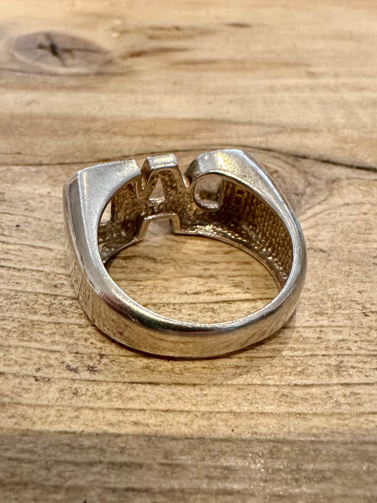 Vintage DAD 925 Silver Size S Ring