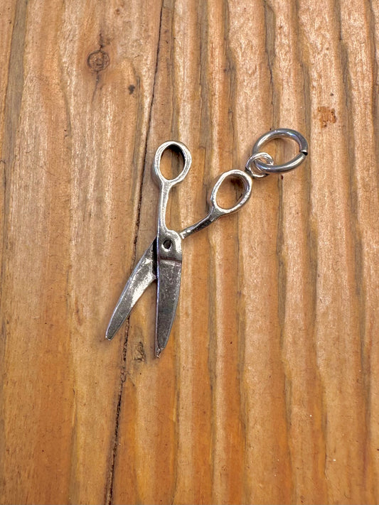 Scissors 925 Sterling Silver Pendant