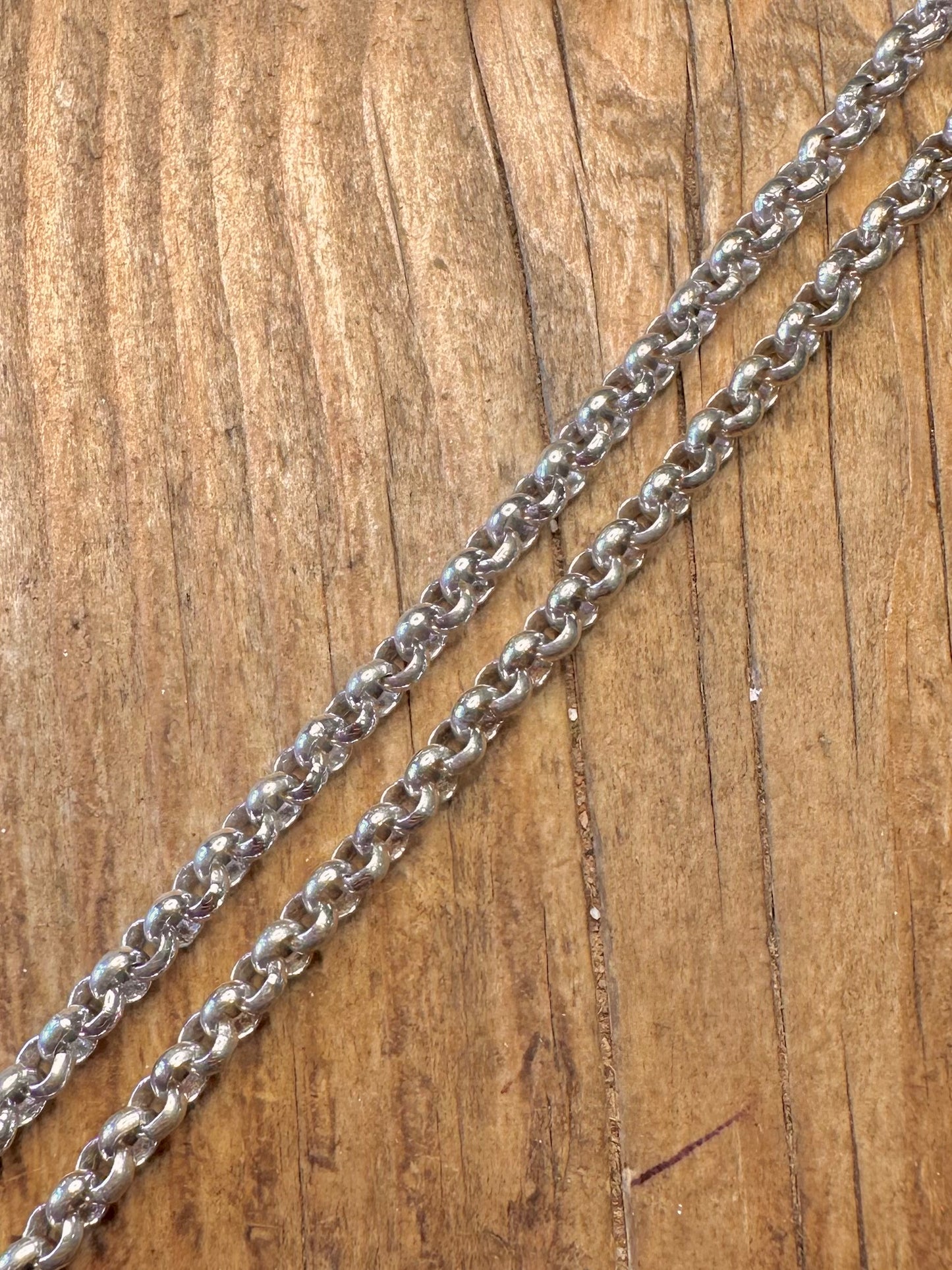Belcher Chain 925 Sterling Silver 19.8 inch Necklace