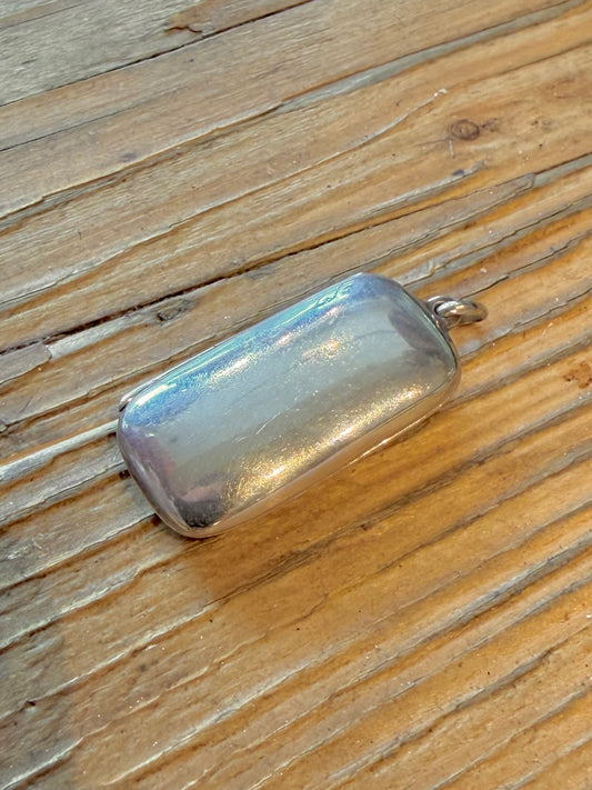 Rectangle Locket 925 Sterling Silver Pendant