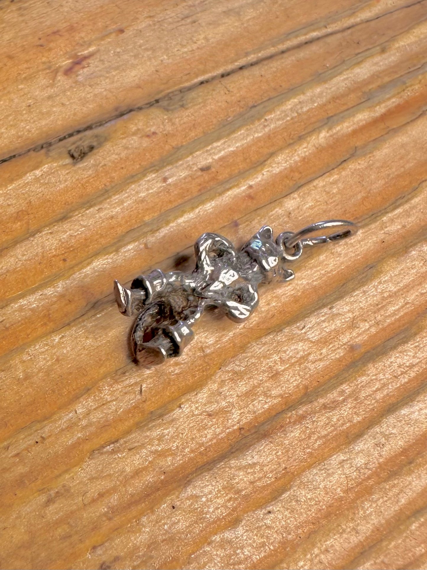 Puss in Boots 925 Sterling Silver Charm Pendant