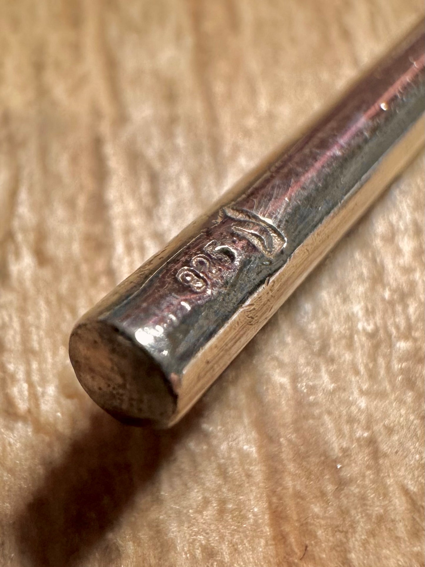 Modernist Long Bar 925 Sterling Silver Earrings