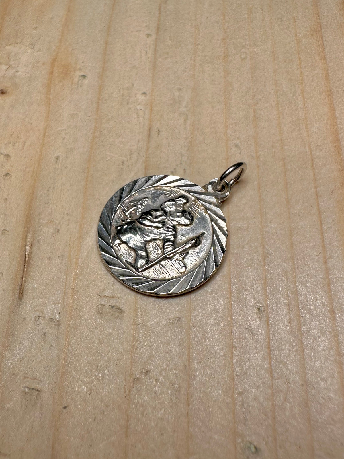 St. Christopher 925 Sterling Silver Pendant